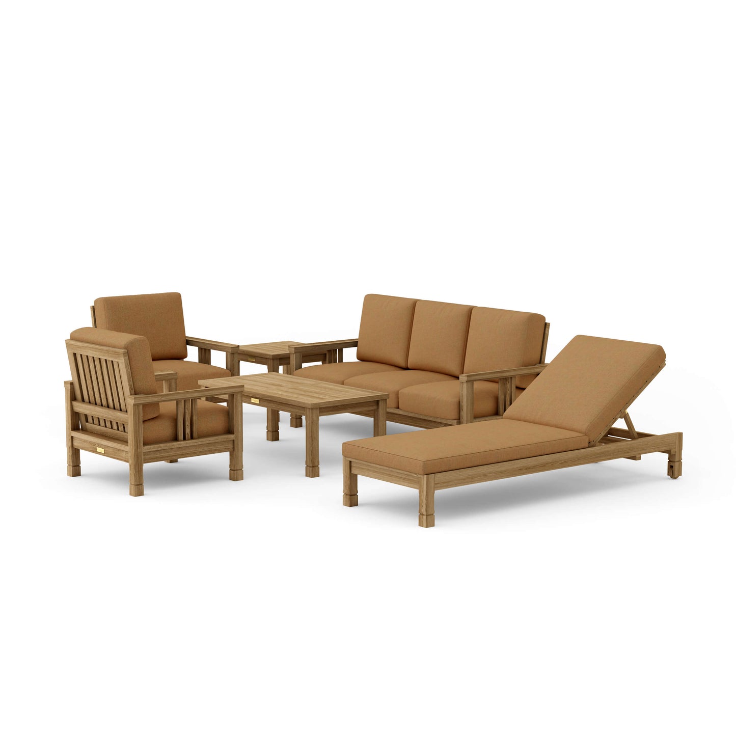 Anderson Teak SouthBay Deep Seating 6 pc Set-254