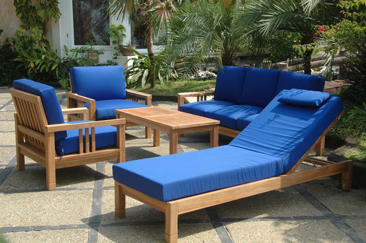 Anderson Teak Chapman Collection SET-254 SouthBay Deep Seating 6-Pc Set