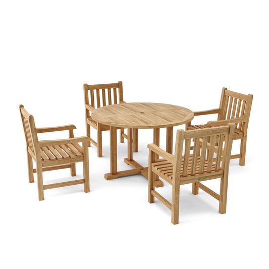 Anderson Teak SET-27 DINING TABLE SET