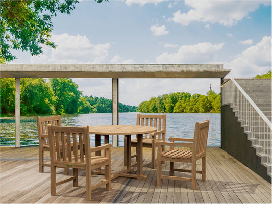 Anderson Teak SET-27 DINING TABLE SET