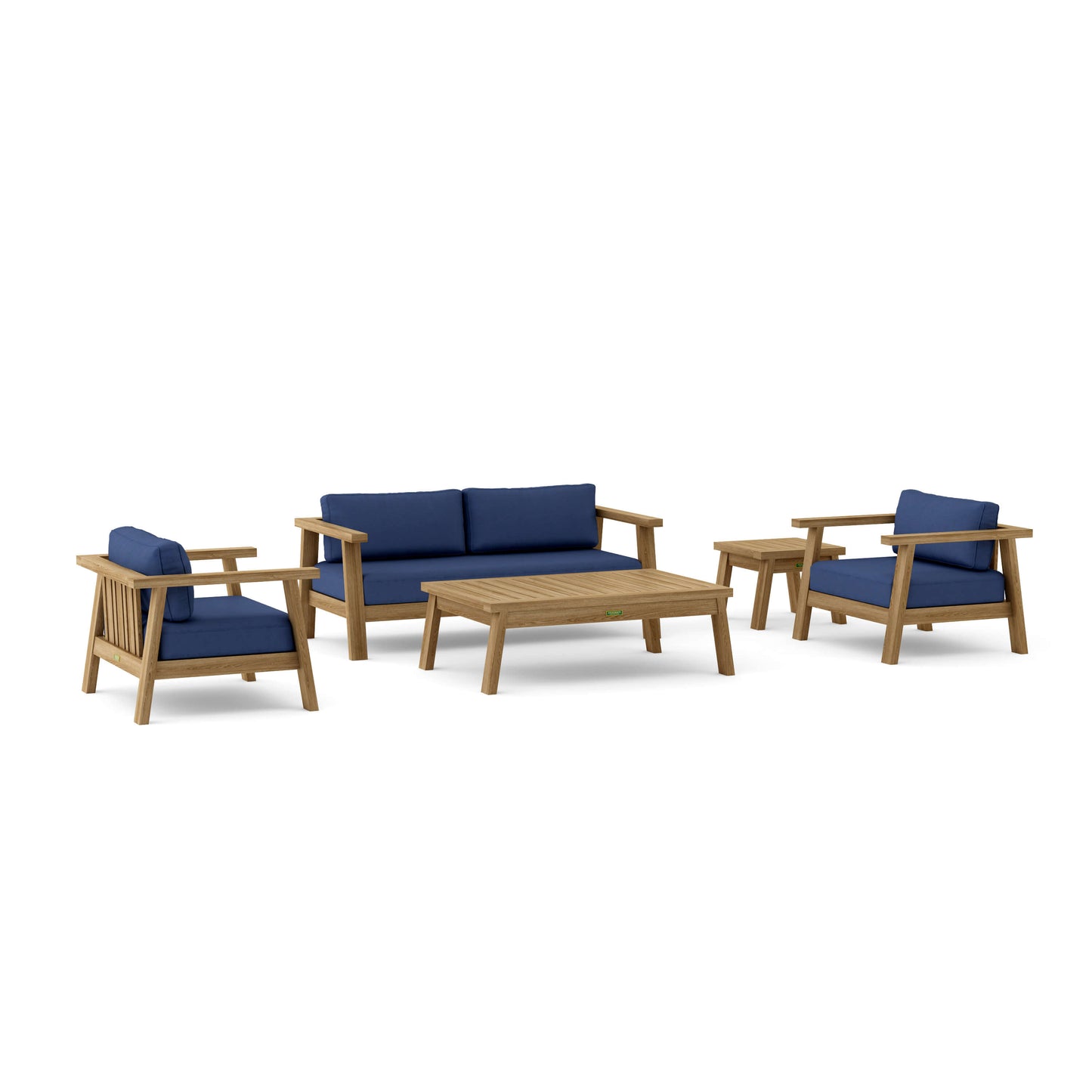 Anderson Teak SET-322 5-pc Palermo Deep Seating