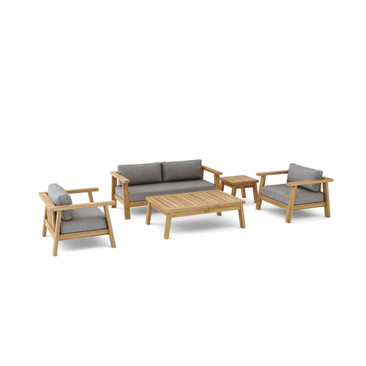 Anderson Teak SET-322 5-pc Palermo Deep Seating