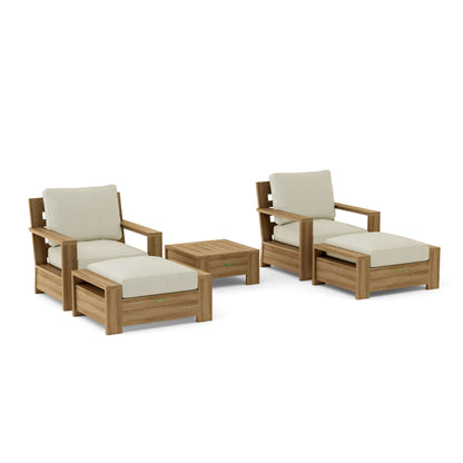 Anderson Teak SET-524 5-PC MADERA DEEP SEATING