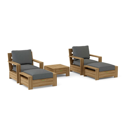 Anderson Teak SET-524 5-PC MADERA DEEP SEATING