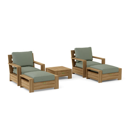 Anderson Teak SET-524 5-PC MADERA DEEP SEATING