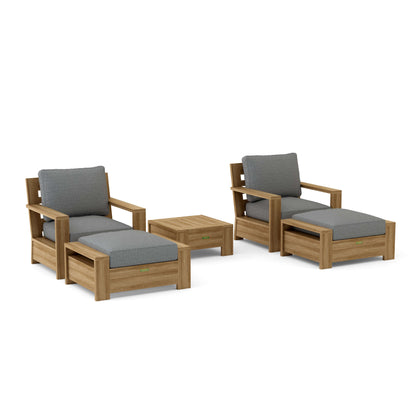 Anderson Teak SET-524 5-PC MADERA DEEP SEATING