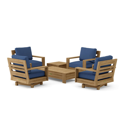 Anderson Teak SET-523 6-pc Madera Deep Seating