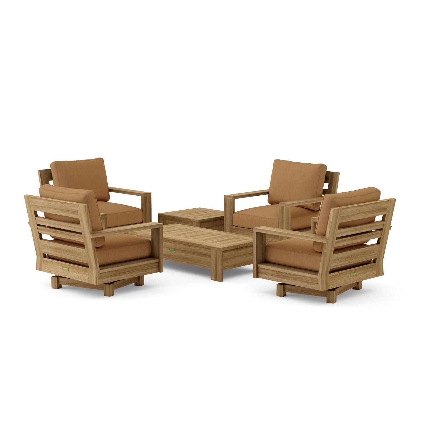 Anderson Teak SET-523 6-pc Madera Deep Seating