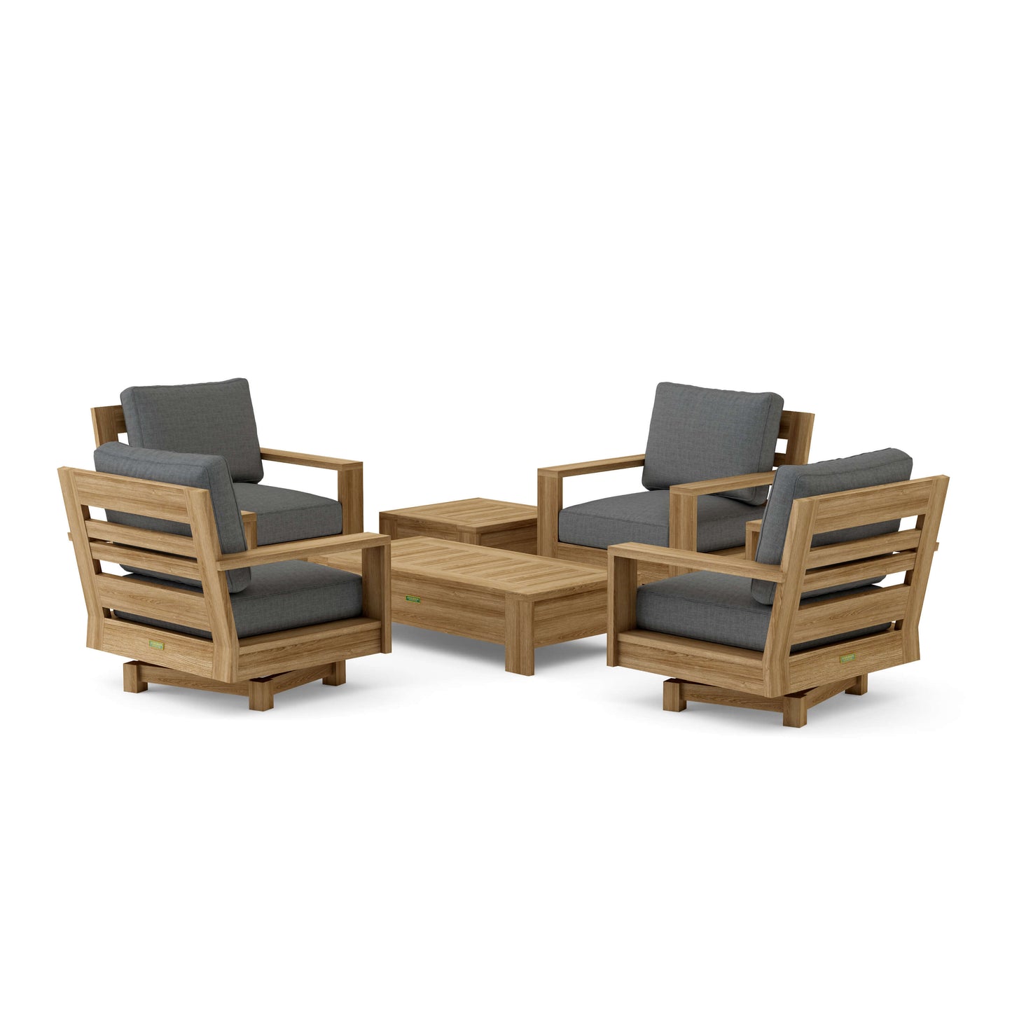 Anderson Teak SET-523 6-pc Madera Deep Seating