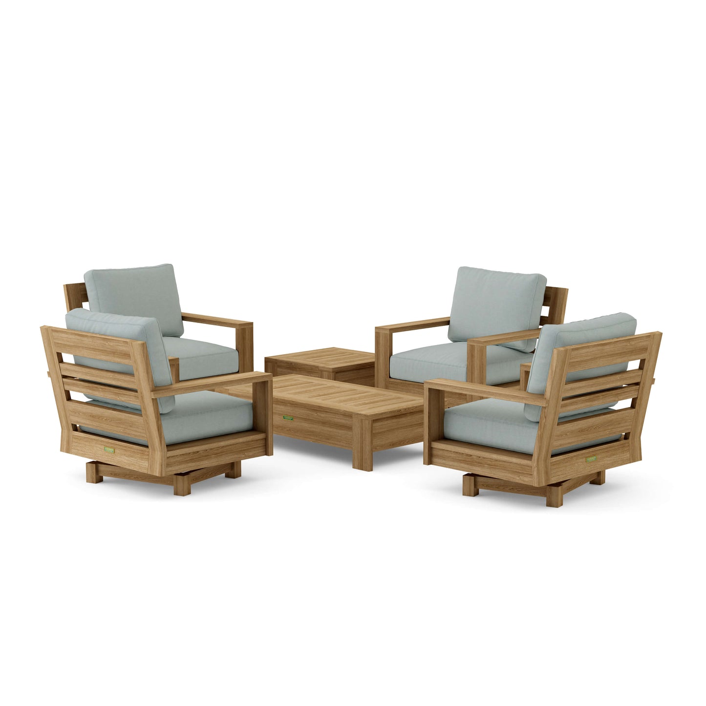 Anderson Teak SET-523 6-pc Madera Deep Seating