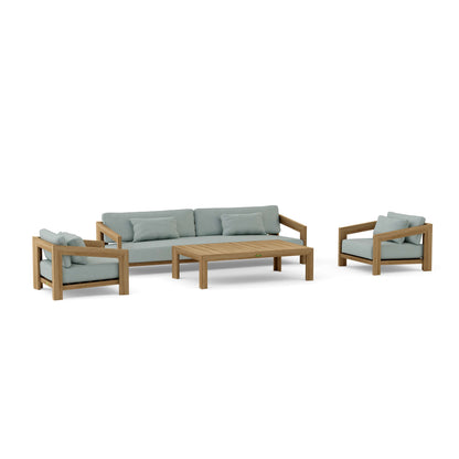 Anderson Teak SET-851 SMYRNA DEEP SEATING SET