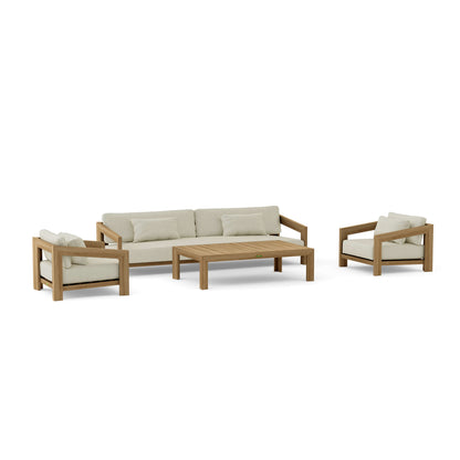 Anderson Teak SET-851 SMYRNA DEEP SEATING SET