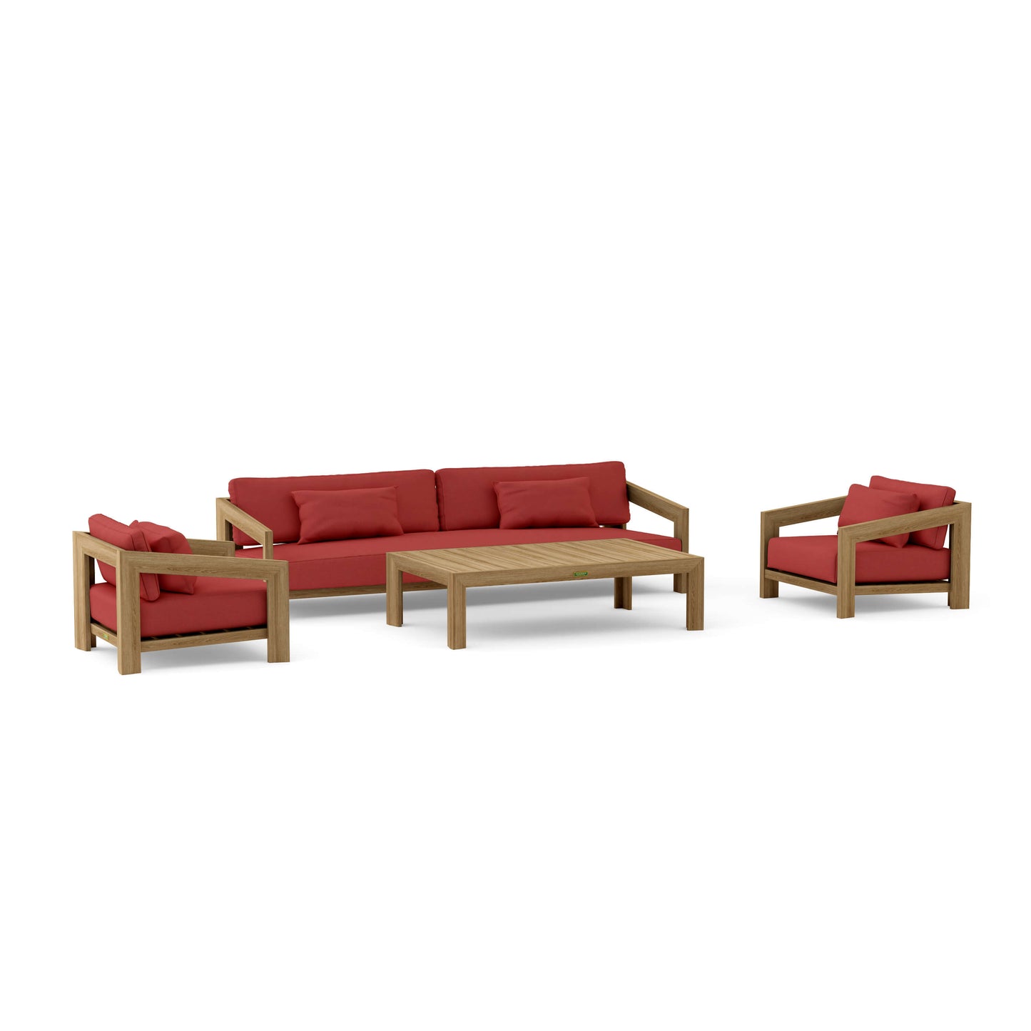 Anderson Teak SET-851 SMYRNA DEEP SEATING SET