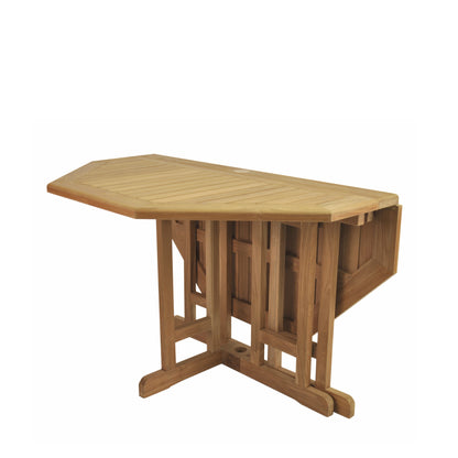 Anderson Teak Butterfly 47″ Octagonal Folding Table