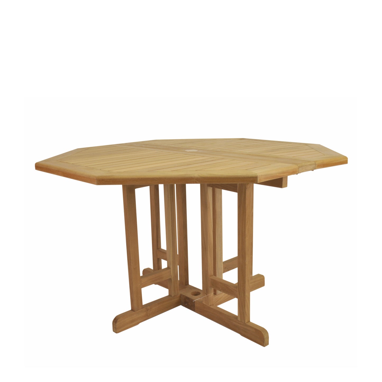 Anderson Teak Butterfly 47″ Octagonal Folding Table