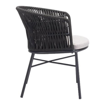 Zuo Freycinet Dining Chair (Set of 2) Black1 - 25.2" W x 26" D x 30.7" H